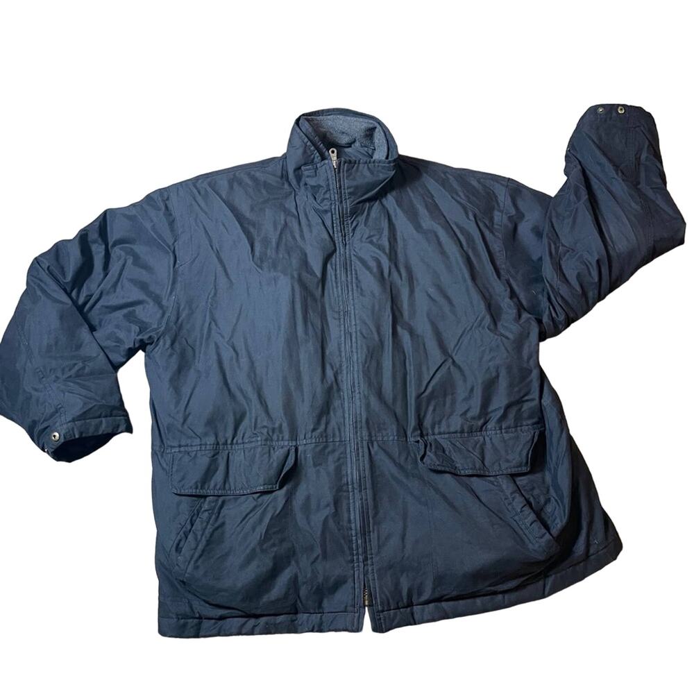 Perry Ellis Black Winter Jacket Mens Size XXL
